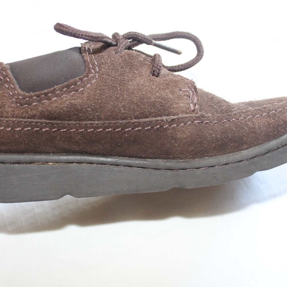 Gap boys suede brown shoes sz 10 - Picture 2 of 6